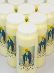 10 Bougies de Neuvaine Notre Dame des Miracles