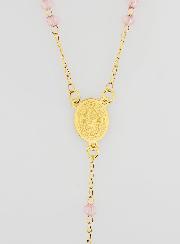 Chapelet Cristal Notre Dame de Guadalupe - Rose