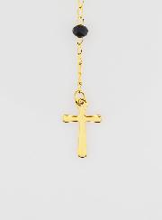 Chapelet Cristal Notre Dame de Guadalupe - Noir