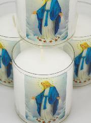4 Bougies Veilleuse Notre Dame des Miracles