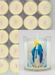 24 Bougies Veilleuse Notre Dame des Miracles