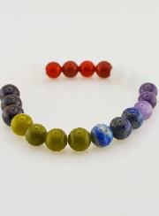 Bracelet en Pierre Naturelle 7 Dons de l'Esprit Saint - 8mm