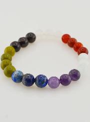 Bracelet en Pierre Naturelle 7 Dons de l'Esprit Saint - 8mm