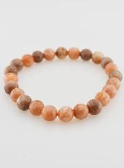 Bracelet en Pierre Naturelle de Pierre de Lune - 8mm