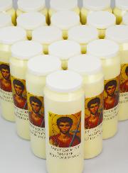 20 Bougies de Neuvaine à Saint Laurent Martyr