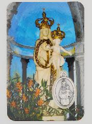 Carte de Prière & Médaille - Notre Dame de la Délivrande