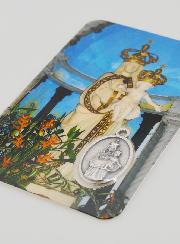 Carte de Prière & Médaille - Notre Dame de la Délivrande