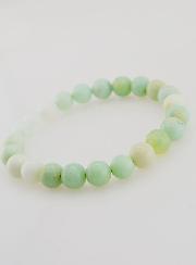 Bracelet en Pierre Naturelle de Chrysoprase 8mm AA+