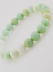 Bracelet en Pierre Naturelle de Chrysoprase 8mm AA+