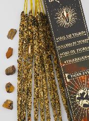 Encens Bâtonnets & Pierres Parfum de Gemmes - Oeil de Tigre
