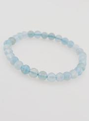 Bracelet en Pierres Naturelles de Calcédoine - 6mm AA