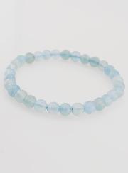 Bracelet en Pierres Naturelles de Calcédoine - 6mm AA
