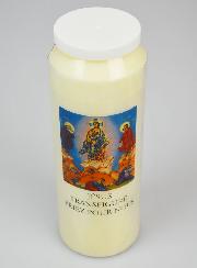 Bougie de Neuvaine Jésus Transfiguré
