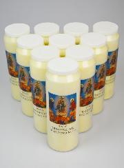 10 Bougies de Neuvaine Transfiguration de Jésus