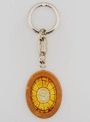 Porte-clés en Bois d'Olivier - Saint Esprit