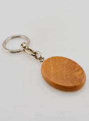 Porte-clés en Bois d'Olivier - Saint Esprit