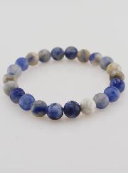 Bracelet en Pierre Naturelle de Sodalite - 8mm