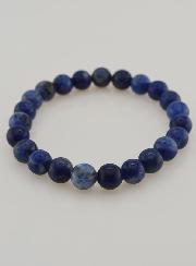 Bracelet en Pierre Naturelle de Sodalite A - 8mm