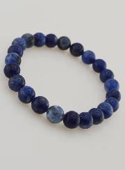 Bracelet en Pierre Naturelle de Sodalite A - 8mm