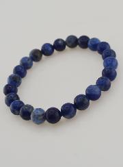 Bracelet en Pierre Naturelle de Sodalite A - 8mm