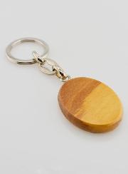 Porte-clés en Bois d'Olivier - Marie Madeleine Rouge