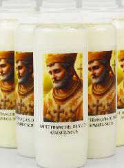 Lot de 20 Bougies de Neuvaine à Saint François de Sales
