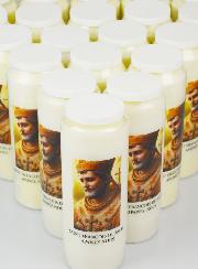Lot de 20 Bougies de Neuvaine à Saint François de Sales