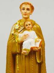 Statue Religieuse de Saint Antoine de Padoue - 30cm