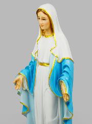 Statue Religieuse Vierge Miraculeuse Peinte - 60cm