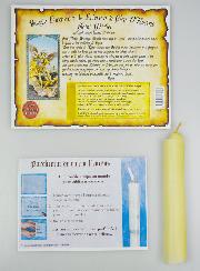 Bougie Parchemin de Prière à La Cire d'Encens - Saint Michel