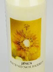 Bougie de Neuvaine Jésus Saint Sacrement