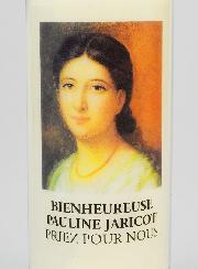Bougie de Neuvaine Bienheureuse Pauline Jaricot