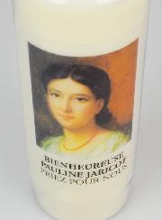 Bougie de Neuvaine Bienheureuse Pauline Jaricot