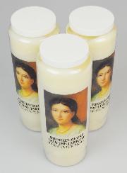 3 Bougies de Neuvaine Bienheureuse Pauline Jaricot