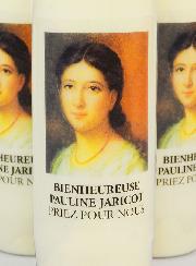 3 Bougies de Neuvaine Bienheureuse Pauline Jaricot