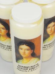 3 Bougies de Neuvaine Bienheureuse Pauline Jaricot
