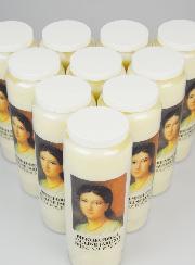 10 Bougies de Neuvaine Bienheureuse Pauline Jaricot