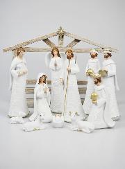 Crèche de Noël Complète 11 Santons - 19cm