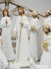 Crèche de Noël Complète 11 Santons - 19cm