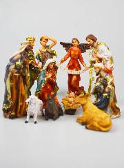 Crèche de Noël Complète 11 Santons - 20cm