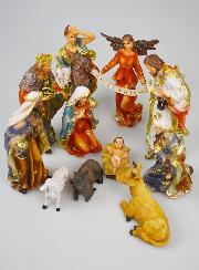 Crèche de Noël Complète 11 Santons - 20cm