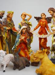 Crèche de Noël Complète 11 Santons - 20cm