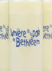 3 Bougies de Neuvaine Lumière de la Paix de Bethléem