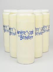 6 Bougies de Neuvaine Lumière de la Paix de Bethléem