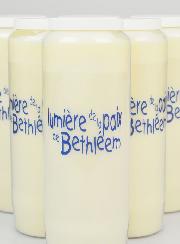 6 Bougies de Neuvaine Lumière de la Paix de Bethléem