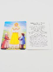 Carte de Prière à Notre Dame de la Salette