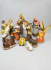 Crèche de Noël Complète - 11 Santons de 25cm