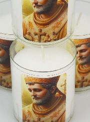 Lot de 4 Bougies Veilleuses Saint François de Sales