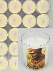 Lot de 10 Bougies Veilleuses Saint François de Sales