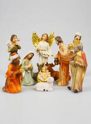 Crèche de Noël 11 Santons de 7cm